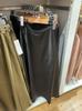 Japonés/ropa de mujer 25 primavera nuevo vestido de satén casual ajustado falda de cintura elástica falda línea A 478100