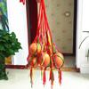 Bolsa de Malla Creativa para Empaque de Producto Terminado para el Festival del Bote del Dragón, Portahuevos de Malla Tejido a Mano para Colgar en el Cuello de Niños, Bolsa de Malla para Huevos de Pato para Qingming y Solsticio de Verano