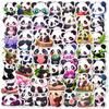 50 pegatinas de panda de dibujos animados tendencia creativa graffiti pegatinas de panda de dibujos animados niños animal lindo pegatinas DIY