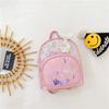 Mochila de princesa fofa e versátil, nova mochila pequena brilhante para meninas, bolsa casual infantil estilosa e versátil