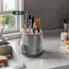 Prateleira de Cozinha Multifuncional Suprimentos Domésticos Daquan Prateleira de Armazenamento de Condimentos Caixa de Condimentos Suporte para Facas e Utensílios Cortador