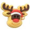 Série de Natal de Alto Padrão Transfronteiriça Desenho Animado Caneta com Contas Adesivos Caneta DIY Feita à Mão Joias para Caneta Acessórios de Contas de Cola Macia