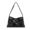Bolso plisado para mujer 2026 nuevo estilo textura simple moderno casual ins diseño de nicho bolso de hombro bolso de axila