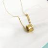 Collar Transfronterizo Europeo y Americano de Cintura Delgada para Mujer, Cadena de Clavícula de Circonita, Diseño de Nicho Simple y Elegante, Cadena Versátil para Suéter