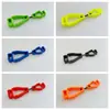 Clip Fijo de Plástico para Guantes Protección Laboral Sujetador Multifuncional Gancho de Metal Clip para Trabajo al Aire Libre Clip para Guantes