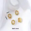 Accesorios de piedra lunar natural incrustados con cuentas de pedrería blanca, cuentas de barril, cuentas para la cintura, cuentas de transferencia de hexagrama, pulsera de cristal DIY