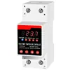 Termostato digital para acuario Qinjia, para cría, pantalla digital, temperatura ajustable, con temporizador de cuenta regresiva, interruptor de control de temperatura de alta potencia