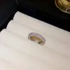 Estilo Minimalista Anillo Geométrico de Circonita Ins Anillo para Dedo Índice de Gama Alta Nicho Joyería Versátil Simple de Moda para Mujeres