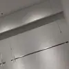 Colgadores para Ropa de Tienda, Percheros de Pared, Barras Colgantes de Acero Inoxidable, Colgadores Transparentes de Acrílico de Lujo Ligero para Ropa de Mujer
