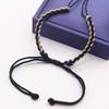 Accesorios de estilo étnico, piezas con mango GEM, hilo de algodón, cuerda de mano, estilo nacional, bobina, color a juego, material, pulsera tejida a mano