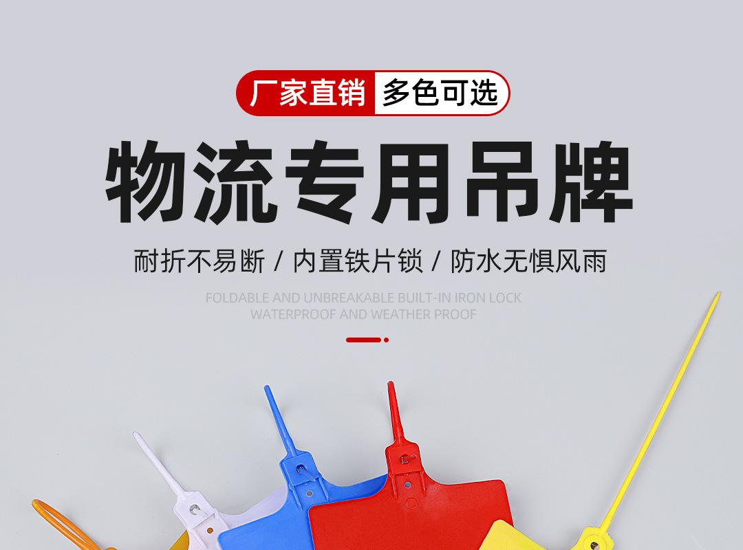 物流挂签扎带