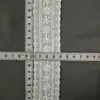 Tecido de Renda Rayon 3-7cm Bordado Perfurado Roupas Renda Lingerie Roupas Infantis Acessórios de Renda Pode Ser Tingido