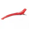 Pinza de pato para peluquería color caramelo pasador pasador de belleza pinza de paja de trigo con partición de silicona pinza sin costuras