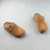 Sapatos Birkenstock Originais de Couro para Aumentar a Altura para Mulheres, Novo Modelo Outono Inicial 2026, Superfície Macia, Antiderrapante, Mocassins Casuais de Solado Grosso