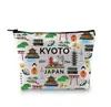 Bolsa de Cosméticos de Lino con Lazo de Nuevo Estilo para Amazon Transfronterizo, Resistente a Manchas, Resistente al Desgaste, Bolsa de Almacenamiento de Gran Capacidad, Personalizable