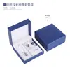 Caja de Embalaje para Joyería Imitación Cepillada de Ángulo Recto, Caja para Almacenamiento de Anillos Pendientes Collares, Caja de Regalo para Exhibición de Colgantes