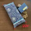 Funda de almohada tradicional de tela gruesa con cáscara de trigo sarraceno/estilo palacio, de doble uso, ajustable