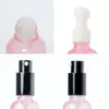 Productos para el Cuidado de la Piel Rosas Botella Sub-botella de Vidrio Botella con Atomizador Botella Gotero Set