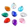 Pegatina de diamante de imitación de cristal acrílico de 8-13 mm, hecha a mano, para accesorios de ropa, cosida a mano, con taladro de garra, bolsa de material.