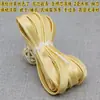 Hilo de 3 mm para coser bordes con núcleo de cuerda de algodón, Chaleco estilo chino, Traje Tang, Cheongsam, Hanfu con costura de hilo de núcleo y ribete en el borde