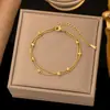Pulsera de Acero de Titanio Transfronteriza Dongguan para Mujer 2025 Nueva Moda Simple Pulsera de Amor para Mujer Celebridad de Internet Venta al por Mayor de Alta Gama