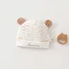 Gorro para Bebé Primavera y Otoño Gorro Fetal para Recién Nacidos Gorro Lindo de Dibujos Animados para Bebé Gorro de Protección de la Fontanela Gorro Fetal para Bebés de Pocos Meses Ropa Infantil Anyang