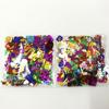 Decoración de bodas europeas y americanas, confeti de plástico, hojas, árbol de Navidad, regalo, flores, lentejuelas, explosiones de AliExpress y Amazon.