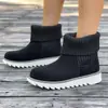 Otoño 2026 Nuevo Talla Grande Botas Casuales Cómodas para Mujer Estilo Europeo y Americano Modernas para Exteriores Talla Única