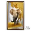 Pintura Decorativa de Entrada de Elefante, Pintura Colgante Moderna para Pared de Pasillo de Sala de Estar, Mural Vertical de Lujo Accesible Americano, Gran Atmósfera