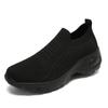 Sapatos Novos Femininos, Sapatos de Verão Respiráveis para Mães, Sapatos Preguiçosos Slip-On, Moda Comércio Exterior Tamanho Grande Sapatos Esportivos Casuais