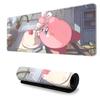Alfombrilla de Ratón de Dibujos Animados, Resistente a Manchas, Antideslizante, Consola de Videojuegos E-Sports Kirby, Alfombrilla Grande para Escritorio, Alfombrilla para Teclado de Escritorio para el Hogar