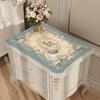 Mantel de Mesa con Forma Especial de Estilo Europeo Mesa de Noche Mesa Mesa Mantel Cubierta de Tela para Lavadora Doméstica Cubierta de Tela Toalla Mesa de Centro Mantel
