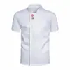 Roupa de Trabalho de Chef Manga Curta Verão Hotel Alimentação Cozinha Panificação Fina Respirável Roupa de Chef
