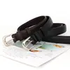 Nuevo Cinturón de Jeans Simple Versátil de Gama Alta para Mujer Estilo Ins Negro Venta al por Mayor Transfronteriza Cinturón Decorativo para Mujer