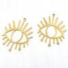 Nova Venda Quente Pulseira Pulseira Hairpin Colar Pingente diy Acessórios de Jóias de Cobre com Olhos do Diabo Europeu e Americano