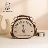 Fábrica de Origen Bolsa Norte Bolso Redondo Pequeño Transfronterizo Nuevo Diseño de Verano Bolso de Mano Lindo Versátil Bolso de Hombro Cruzado