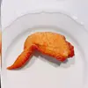 Barraca de Rua de Um Yuan Texto Engraçado e Interessante Grampo de Cabelo Celebridade da Internet Comida Headwear Infantil Clipe Lateral Clipe de Bico de Pato Lanche Bebida para Mulheres