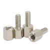 Polegada 4-40 coluna de cobre hexagonal de passagem única/dupla conector de placa gráfica de computador coluna de cobre DB ponto/amostra grátis