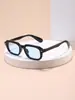 Gafas de Sol Cuadradas Pequeñas Protección Solar Transfronterizas Nuevo Estilo de Moda Tendencia Celebridad de Internet Estilo Callejero Mismo Estilo Gafas de Sol con Sensación de Alta Gama