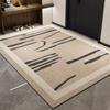 Alfombra tapete de entrada fácil de cuidar alfombra de sala de estar sentido de alta gama puerta tapete antideslizante para pies pasillo tapete resistente a las manchas