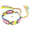 Popular en Europa y América: Pulseras Tejidas Arcoíris Hechas a Mano en Estilo Étnico Nepalí, Venta al por Mayor de Joyería