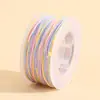 Cielo Estrellado Artesanía Hilo de Algodón Hilado a Mano Teñido Anudado DIY Tejido a Mano Pulseras de Cuentas de Oración Budista Pulseras Pulseras de Artesanía Hilo con Colgante