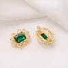 Fivela de fecho para pulseira de ouro 14K com zircônia embutida e pérola Camélia, fecho de clipe de pingente versátil para colar e pulseira, fivela decorativa