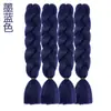 Peluca trenza sucia Hip Hop Color Africano Cabello trenzado alta temperatura peluca trenza sucia chica anime banda para el pelo degradado Cabello Seda