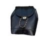 Mochila Mini Estilo Chanel con Cadena Estilo Coreano para Otoño e Invierno para Mujer, Bolso de Hombro de Cuero Encerado para Estudiante Blogger de ins