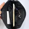 Bolsa de Mão Impermeável de Cor Sólida para Fones de Ouvido, Power Bank, Maquiagem, Artigos Diversos Bolsa de Armazenamento Bolsa Portátil Simples para o Dia a Dia