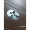 Clipe de fixação de tubo oval Conector de parede Fixação de chapa de ferro Base de fixação de chapa de ferro para tubo oblongo Acessórios de guarda-corpo de aço zincado