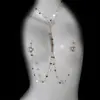 Transfronterizo Nuevo Sexy Collar de Lentejuelas Mameluco Cadena para Pezones Atuendo de Fiesta en Discoteca para Chica Sexy Cadena Corporal para Pezones Sexy