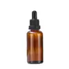 Atacado 5ml 10ml frascos de óleo essencial marrons com tampa preta, frascos conta-gotas, frascos reutilizáveis, pequenos frascos de vidro vazios para óleos essenciais