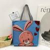 Comércio Exterior Estilo Étnico Retrô Bolsa de Ombro Lona Bolsa Grande Bordada Compras Moda Bolsa de Ombro para Mulheres Nova Malásia e Tailandesa Bolsa Tote